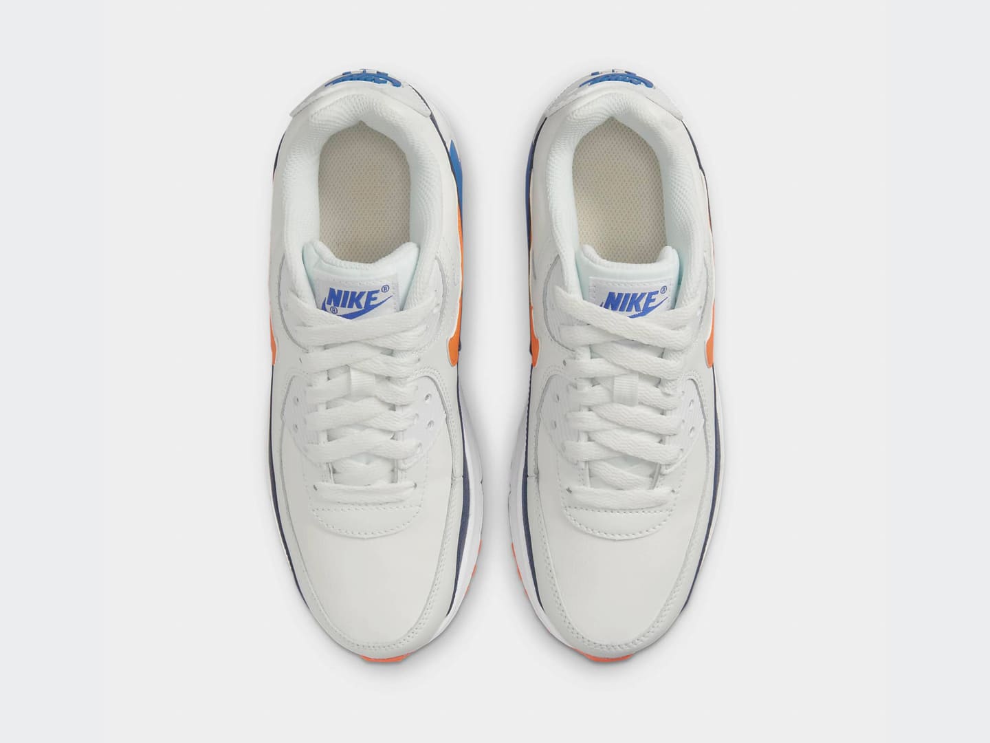 Nike air max hotsell 90 leather (gs) white